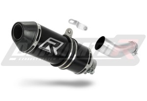 Suzuki  GSXR 600 K6 K7 2006 - 2007 Schalldämpfer Auspuff HP3 SCHWARZ + dB killer