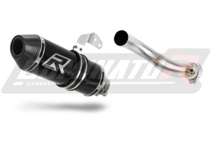 Yamaha MT 09 2013 - 2016 Schalldämpfer Auspuff HP3 SCHWARZ + dB killer