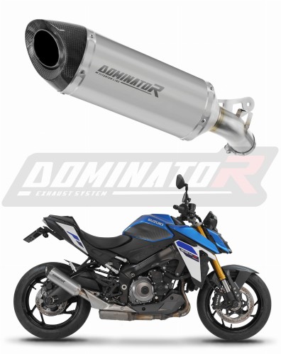 Suzuki GSX-S 1000 1000 GT 950 2025 Motorcycle Muffler Auspuff Sportauspuff Silencer Echappement Silencieux Scarico Scarichi Escape Wydech Tłumik Tytanowy Titanium HP8 Titane Dominator Exhaust System x