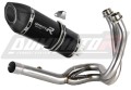 complete exhaust system with muffler DOMINATOR Full System HP5 BLACK fits to Kawasaki ER 6 N / F 2012  2016