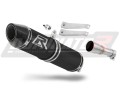 Auspuff Schalldämpfer DOMINATOR HP2 schwarz passend für Hyosung GD 250 Exiv