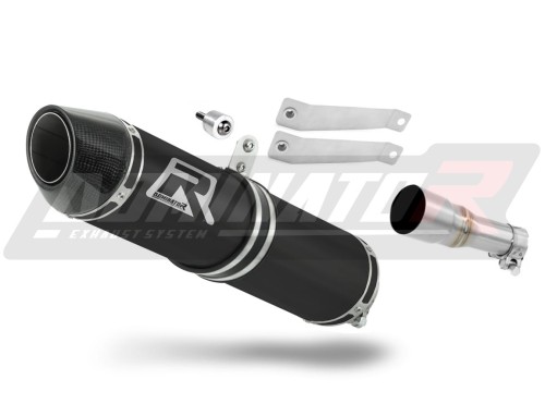 Auspuff Schalldämpfer DOMINATOR HP2 schwarz passend für Hyosung GD 250 Exiv