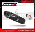 Auspuff Schalldämpfer DOMINATOR HP2 schwarz passend für Kawasaki ER  6 N / F 650 2006  2008 2