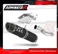 exhaust muffler DOMINATOR HP2 BLACK fits to Kawasaki ZX6R 636 2007  2008 2
