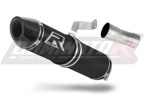 Auspuff Schalldämpfer DOMINATOR HP2 schwarz passend für Triumph STREET TRIPLE 765 S / R / RS 2017  2022