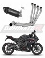 komplette Auspuffanlage mit Schalldämpfer DOMINATOR Full System HP8 schwarz passend für Honda CBR 650 R / EClutch 2024  2025 6