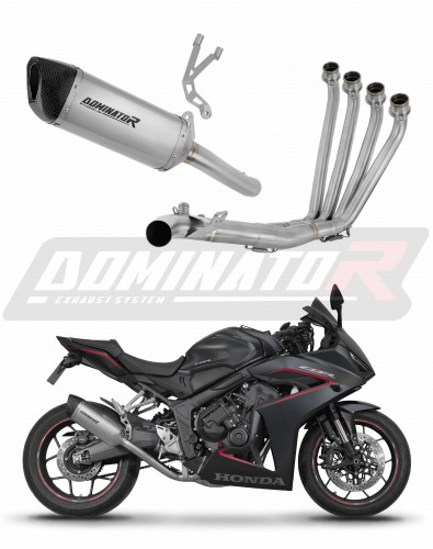 komplette Auspuffanlage mit Schalldämpfer DOMINATOR Full System Titan HP6 passend für Honda CBR 650 R / EClutch 2024  2025 6
