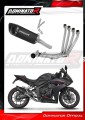 komplette Auspuffanlage mit Schalldämpfer DOMINATOR Full System HP6 schwarz passend für Honda CBR 650 R / EClutch 2024  2025 5