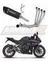 complete exhaust system with muffler DOMINATOR Full System HP6 BLACK fits to Honda CBR 650 R / EClutch 2024  2025 6