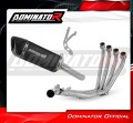 komplette Auspuffanlage mit Schalldämpfer DOMINATOR Full System HP6 schwarz p