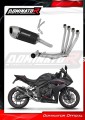 komplette Auspuffanlage mit Schalldämpfer DOMINATOR Full System S6 schwarz passend für Honda CBR 650 R / EClutch 2024  2025 5