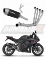 komplette Auspuffanlage mit Schalldämpfer DOMINATOR Full System S6 schwarz passend für Honda CBR 650 R / EClutch 2024  2025 6