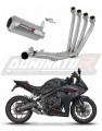 Honda CB 650 R / E-Clutch 2024 - 2025 Collector Manifold Full Exhaust System Muffler Auspuff Sportauspuff Silencer Echappement Silencieux Scarico Scarichi Escape Wydech Tłumik GP Dominator Exhaust System