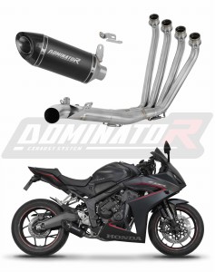 Honda CB 650 R / E-Clutch 2024 - 2025 Auspuffanlagen Schalldämpfer HP8 BLACK + dB killer