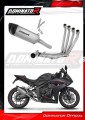 Honda CB 650 R / E-Clutch 2024 - 2025 Collector Manifold Full Exhaust System Muffler Auspuff Sportauspuff Silencer Echappement Silencieux Scarico Scarichi Escape Wydech Tłumik Titanium HP6 Dominator Exhaust System 1