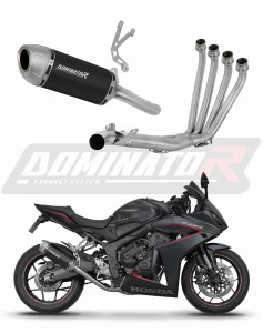  Honda CB 650 R / E-Clutch 2024 - 2025 Auspuffanlagen Schalldämpfer S6 BLACK + dB killer