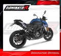 komplette Auspuffanlage mit Schalldämpfer DOMINATOR Full System HP8 schwarz passend für Suzuki GSXS 1000 / 1000 GT / 950 2021  2024 3