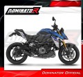 komplette Auspuffanlage mit Schalldämpfer DOMINATOR Full System HP8 schwarz passend für Suzuki GSXS 1000 / 1000 GT / 950 2021  2024 4