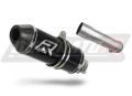Auspuff Schalldämpfer DOMINATOR HP3 schwarz passend für Husqvarna Svartpilen 401 2020  2023