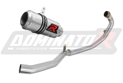 komplette Auspuffanlage mit Schalldämpfer DOMINATOR Full System GP passend für Husqvarna Vitpilen 401 2020  2023