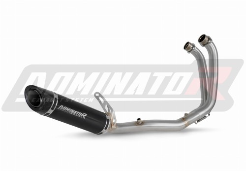 komplette Auspuffanlage mit Schalldämpfer DOMINATOR Full System HP8 schwarz passend für Aprilia Tuono 457 2024  2025