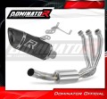 complete exhaust system with muffler DOMINATOR Full System HP8 BLACK fits to CF MOTO 675 SRR 2024  2026 3