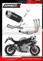 kompletny układ wydechowy z tłumikiem DOMINATOR Full System S6 CZARNY pasujący do motocykla CF MOTO 675 SR-R 2024 - 2026 2