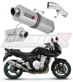 exhaust muffler DOMINATOR homologated road legal OV fits to GSF 1250 BANDIT 2007  2016 6