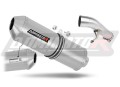 Auspuff Schalldämpfer DOMINATOR homologiert OVR passend für Suzuki GSXF 650 2007  2016