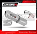 Auspuff Schalldämpfer DOMINATOR homologiert OVR passend für Suzuki GSXF 650 2007  2016 3