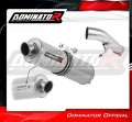 Auspuff Schalldämpfer DOMINATOR homologiert rund passend für GSF 1250 BANDIT 2007  2016 2