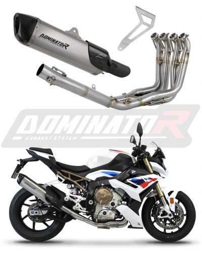 komplette Auspuffanlage mit Schalldämpfer DOMINATOR Full System Titan HP6 passend für BMW S1000R 2021  2026