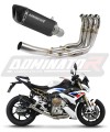 complete exhaust system with muffler DOMINATOR Full System HP6 BLACK fits to BMW S1000R 2021  2026