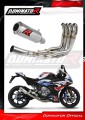 BMW M1000RR 2021 -2022 Full  Exhaust System  Muffler Auspuff Sportauspuff Silencer Echappement Silencieux Scarico Scarichi Escape Collector Manifold Wydech Tłumik  GP DOMINATOR