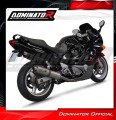 wydech tłumik DOMINATOR Homologowany Okrągły pasujący do motocykla Suzuki GSXF 600 1998 - 2006 4