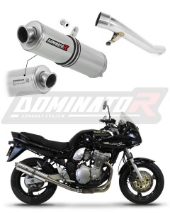 GSF 600 BANDIT Homologated Exhaust Schalldämpfer RUND 1995 - 1999