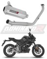 komplette Auspuffanlage mit Schalldämpfer DOMINATOR Full System OV G2 passend für Yamaha MT 125 2021  2024