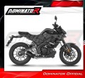 komplette Auspuffanlage mit Schalldämpfer DOMINATOR Full System OV G2 schwarz passend für Yamaha MT 125 2021  2024 5