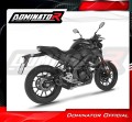komplette Auspuffanlage mit Schalldämpfer DOMINATOR Full System HP8 schwarz passend für Yamaha MT 125 2021  2024 4