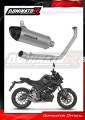 komplette Auspuffanlage mit Schalldämpfer DOMINATOR Full System Titan HP8 passend für Yamaha MT 125 2020  2