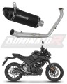 komplette Auspuffanlage mit Schalldämpfer DOMINATOR Full System HP8 schwarz passend für Yamaha MT 125 2024  2026