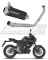 komplette Auspuffanlage mit Schalldämpfer DOMINATOR Full System OV G2 schwarz passend für Yamaha MT 125 2024  2026