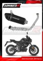 komplette Auspuffanlage mit Schalldämpfer DOMINATOR Full System HP8 schwarz passend für Yamaha MT 125 2024  2026 2
