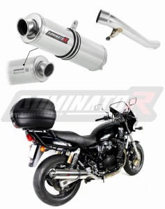 GSX 750 INAZUMA EU Approved Exhaust Silencer ROUND 1998 - 2003