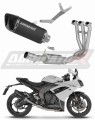 Auspuff Schalldämpfer DOMINATOR HP6 schwarz passend für Triumph Daytona 660 2024  2026