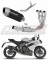 Auspuff Schalldämpfer DOMINATOR S6 schwarz passend für Triumph Daytona 660 2024  2026