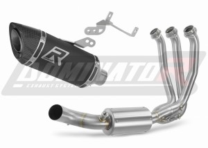 CF MOTO 675 NK 2024 - 2026 Full Exhaust System Collector Silencer HP8 BLACK + dB killer