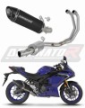 komplette Auspuffanlage mit Schalldämpfer DOMINATOR Full System HP8 schwarz passend für Yamaha YZFR3 2025  2026