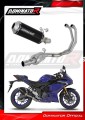 komplette Auspuffanlage mit Schalldämpfer DOMINATOR Full System OV G2 schwarz passend für Yamaha YZFR3 2025  2026 2