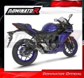 komplette Auspuffanlage mit Schalldämpfer DOMINATOR Full System HP8 schwarz passend für Yamaha YZFR3 2025  2026 4